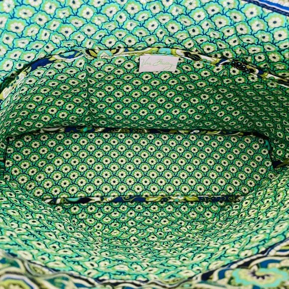 VERA BRADLEY Tote Bag Rhythm & Blues Pattern (retired) - Picture 4 of 7